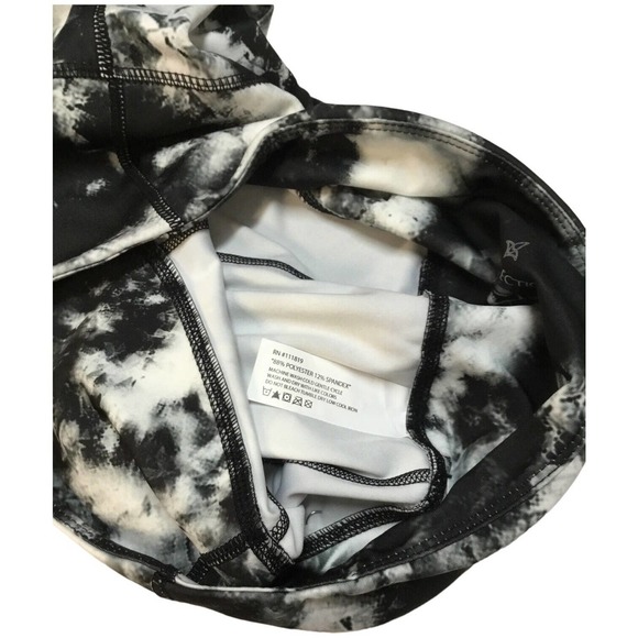 New S.O.I. Collection Tie Dye Leggings Cell Pocket High Rise Support Black M - Picture 6 of 8